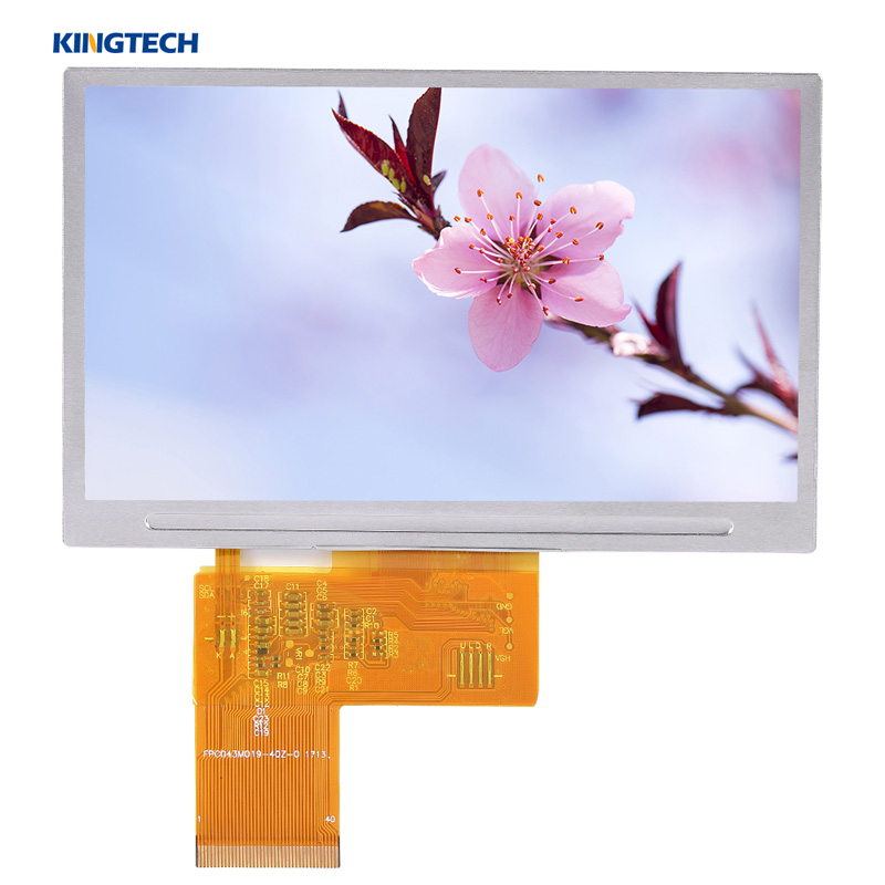 24bit RGB Interface 4.3 Inch 480x272 TFT LCD Module