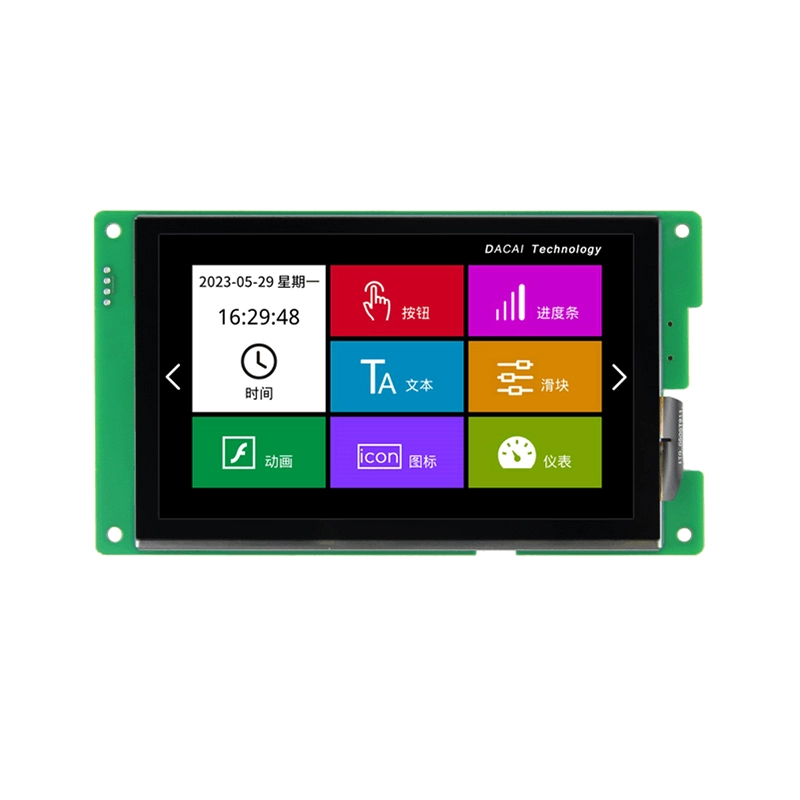 5 inch 800*480 UART Serial HMI Display Module