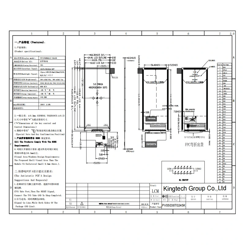 5.0-PV05038T0245K for Company