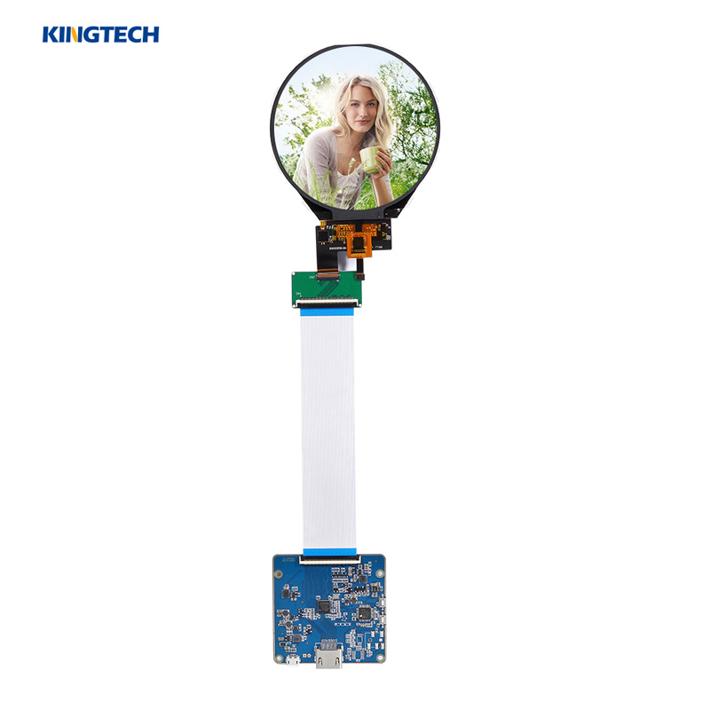 800X800 Resolution 3.4 Inch Round TFT LCD Display
