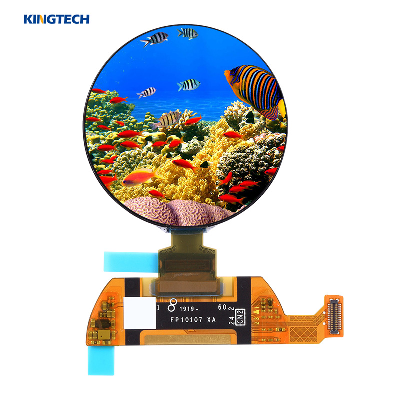 All View Angle 1.39 Inch 454x454 Round AMOLED