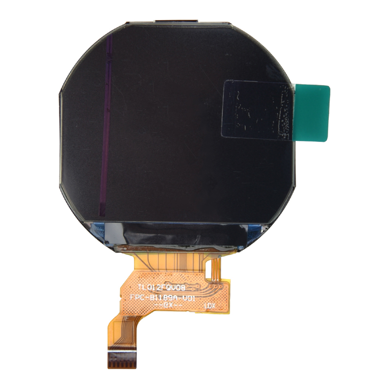 Täysi katselukulma 1,22 tuuman 240x204 SPI liitäntä pyöreä LCD-näyttö