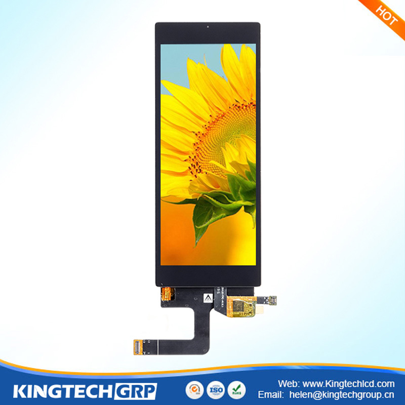 Full View Angle 4.82 Inch 180x1120 Mipi Interface Bar Type LCD Display