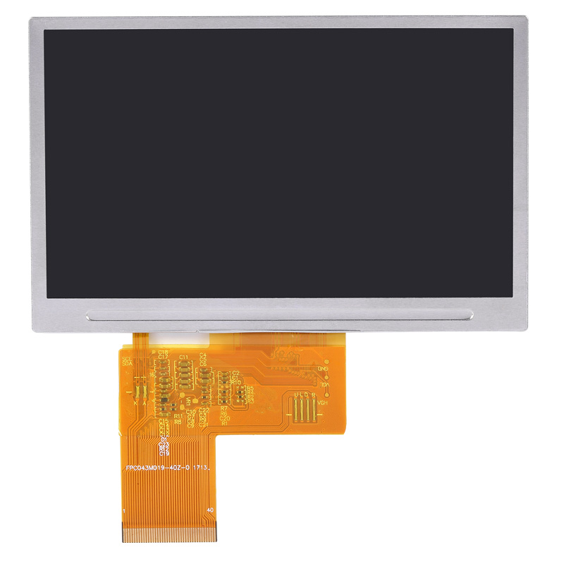 Sunlight Readable 800ints 4.3 Inch 480x272 LCD Display
