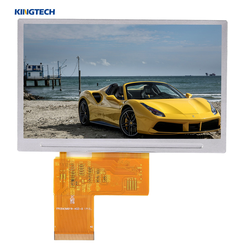 Sunlight Readable 800ints 4.3 Inch 480x272 LCD Display
