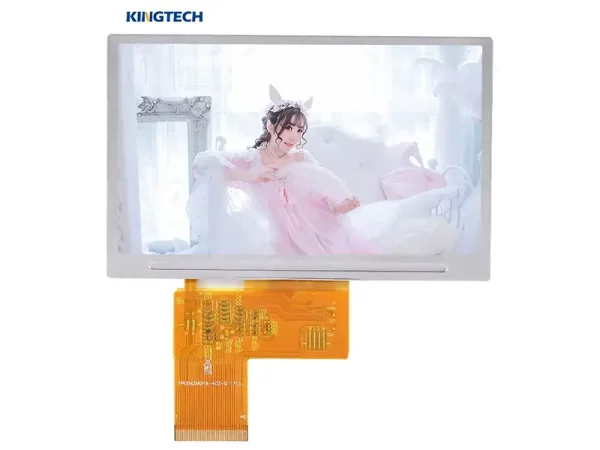 4.3 inch capacitive touch screen