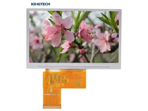 4.3 inch capacitive touch screen