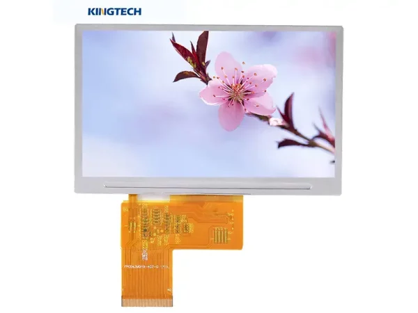 4.3 inch capacitive touch screen