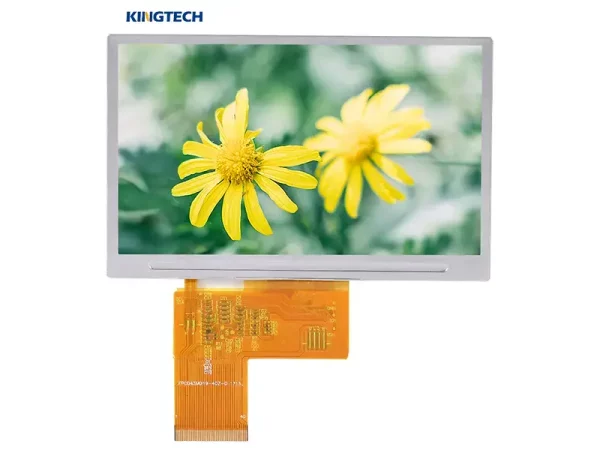 4.3 inch capacitive touch screen