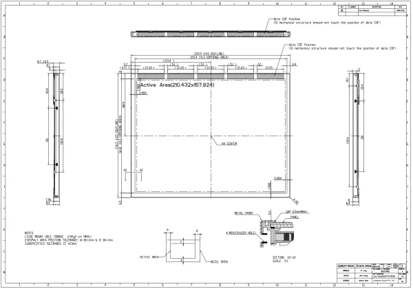 10.4 inch screen