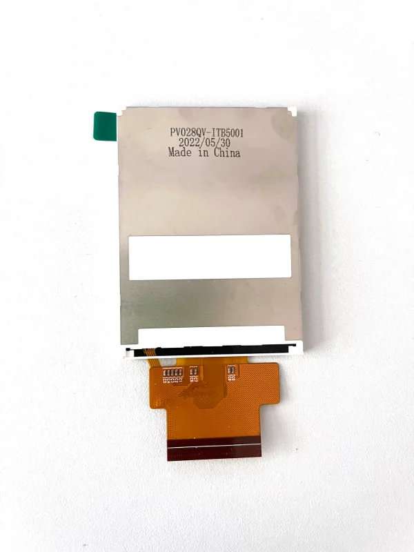 2.8 inch tft lcd module PV028QV ITB5001 back