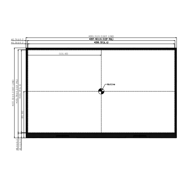 11.6 inch 1920*1080 TFT display module