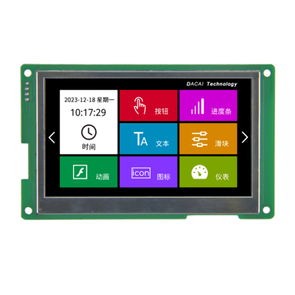 4.3-Inch IPS TFT-LCD Display