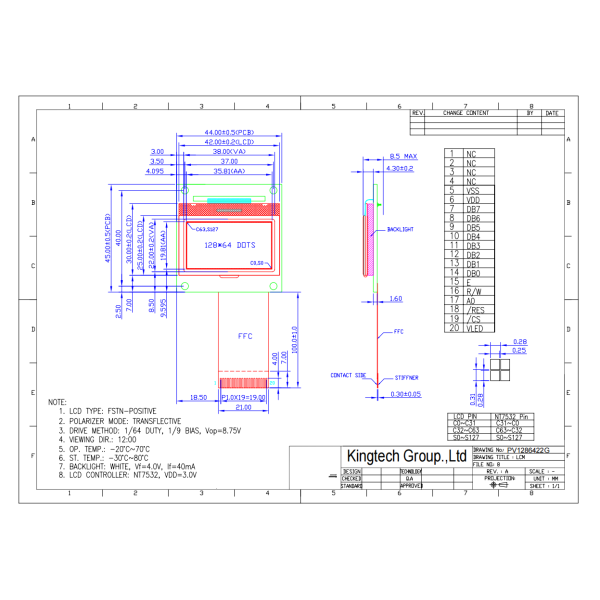 LCD Controller Board
